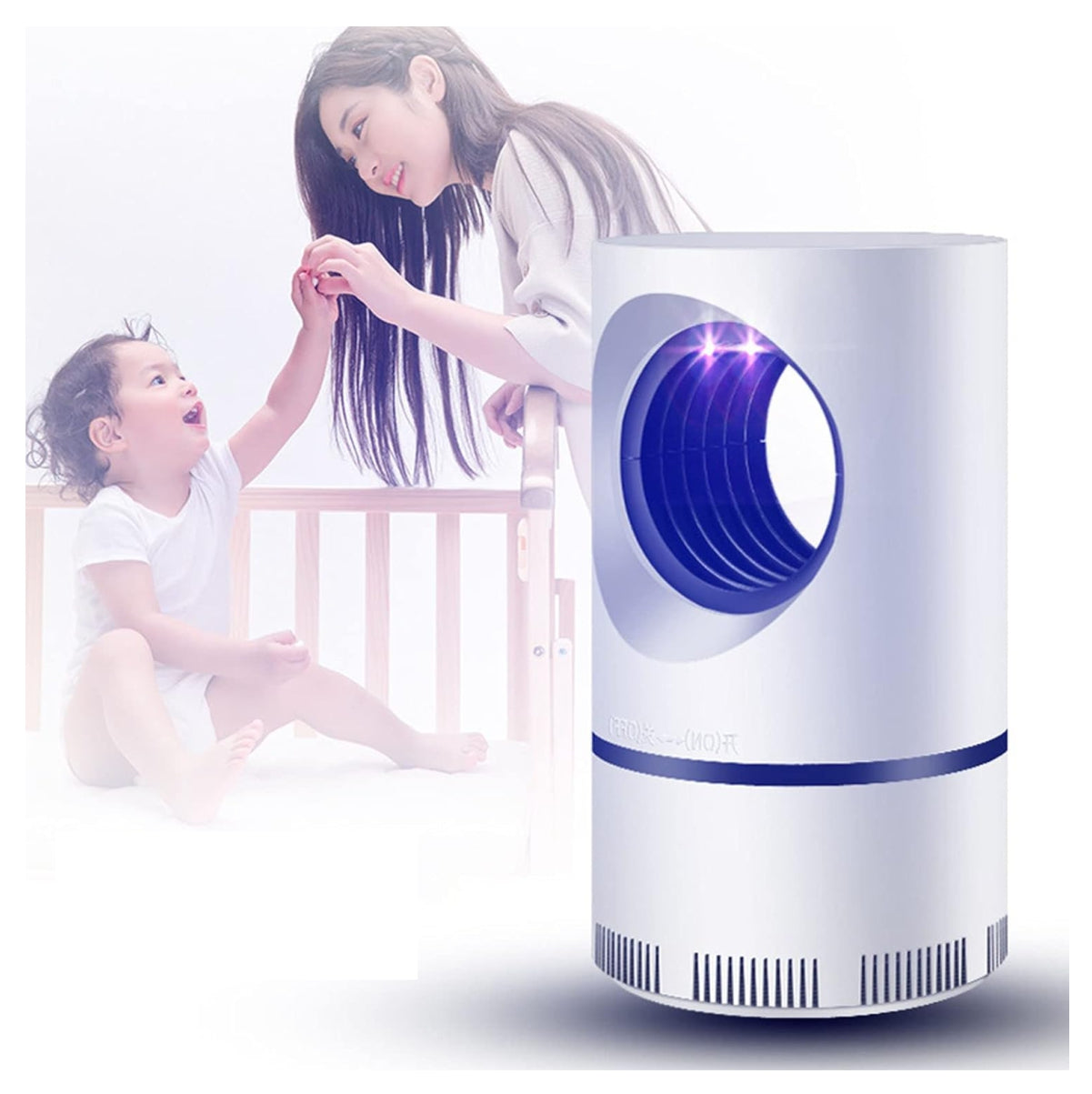 Lámpara Mata Zancudos con Luz UV