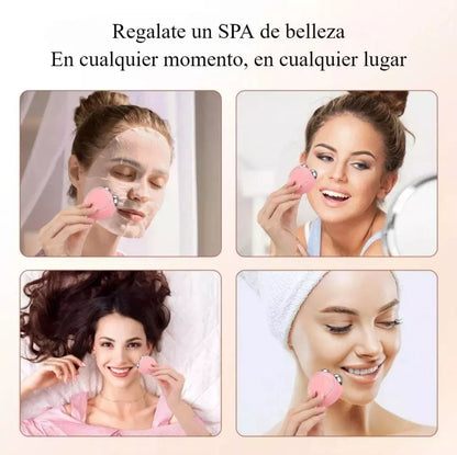 MASAJEADOR FACIAL CON MICROCORRIENTE