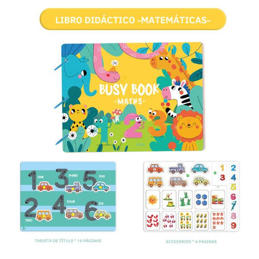 LIBRO DIDACTICOS PARA NIÑOS BUSY BOOK