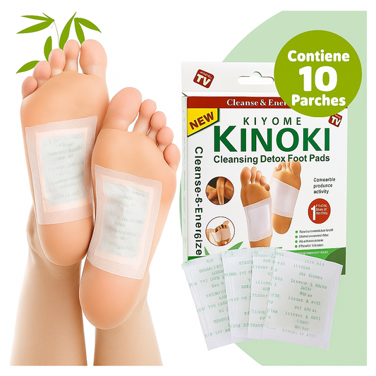 PARCHES KINOKI DESINTOXICANTES X 10